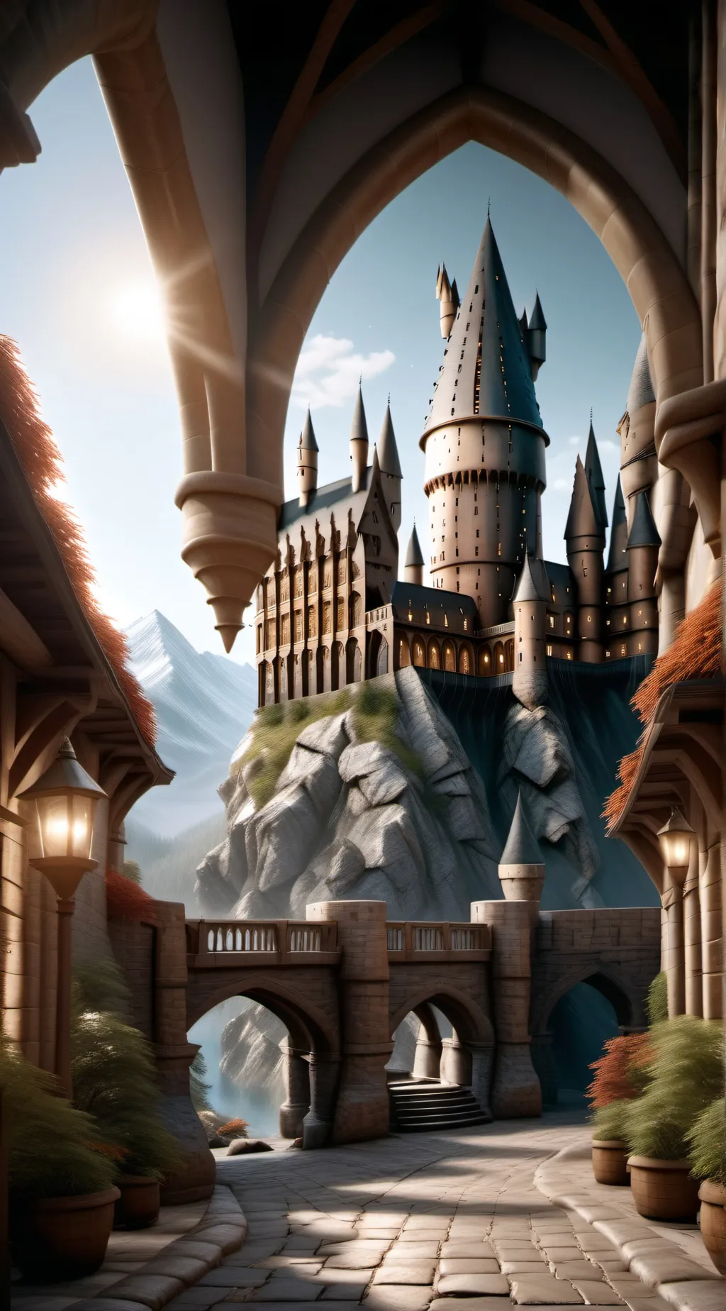 ai character: hogwarts background