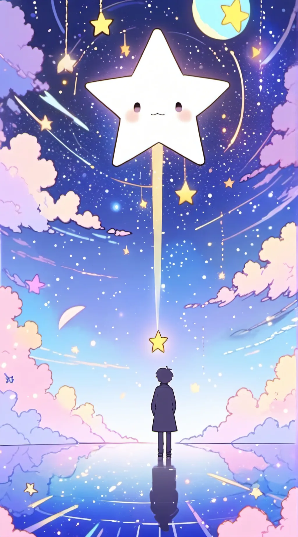 ai character: Kirby but British background