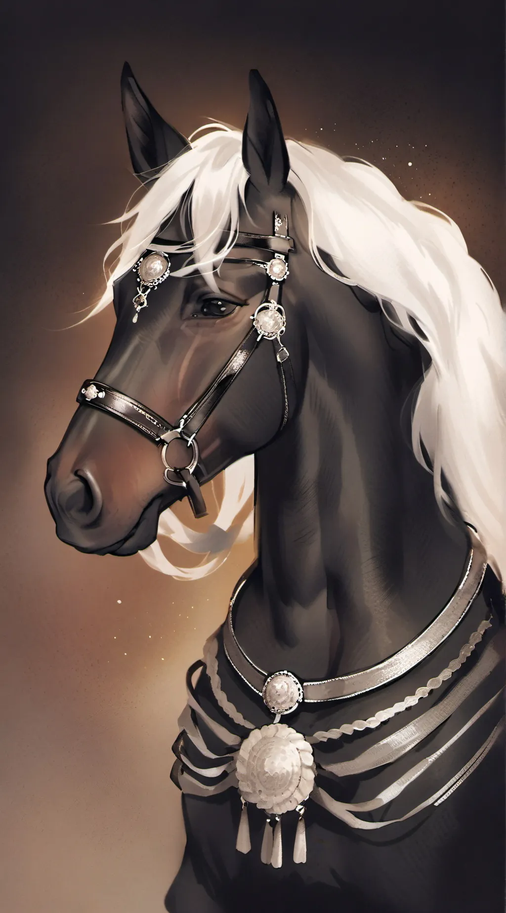 ai character: Stable  background