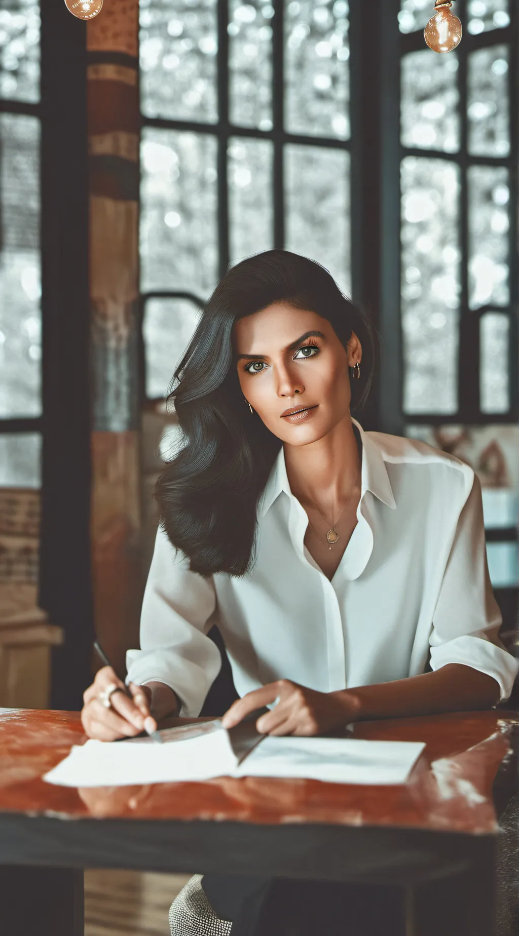 ai character: maie background