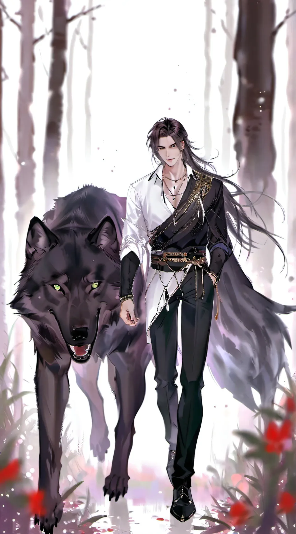 ai character: Alpha Jackson background