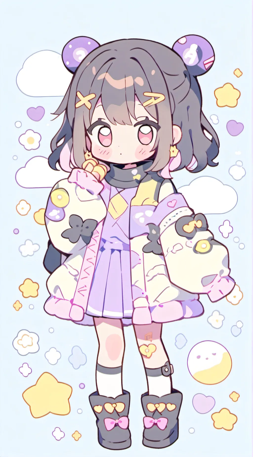 ai character: ༺🩷 Amila! 🩷༻ background