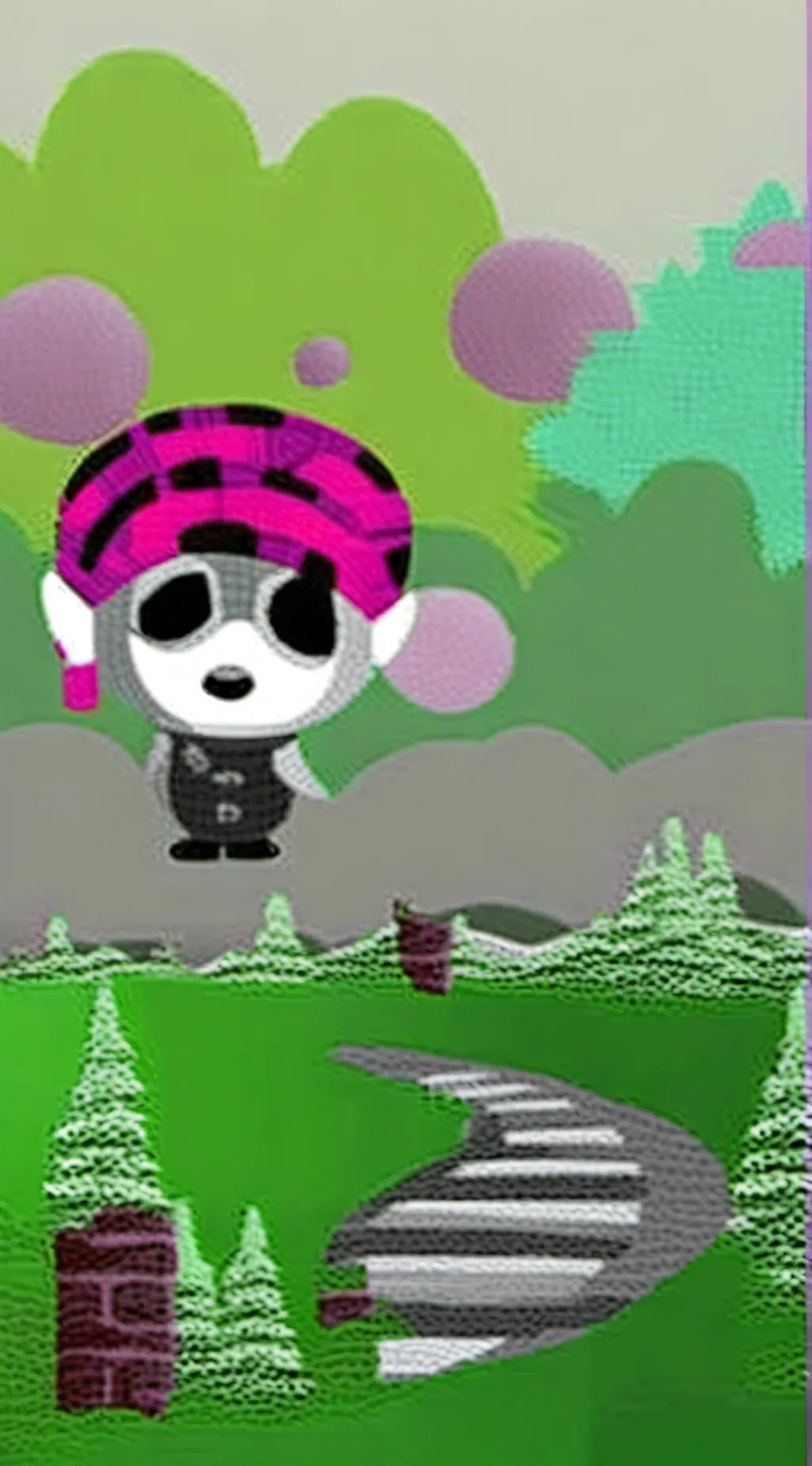 ai character: Danny's world  background