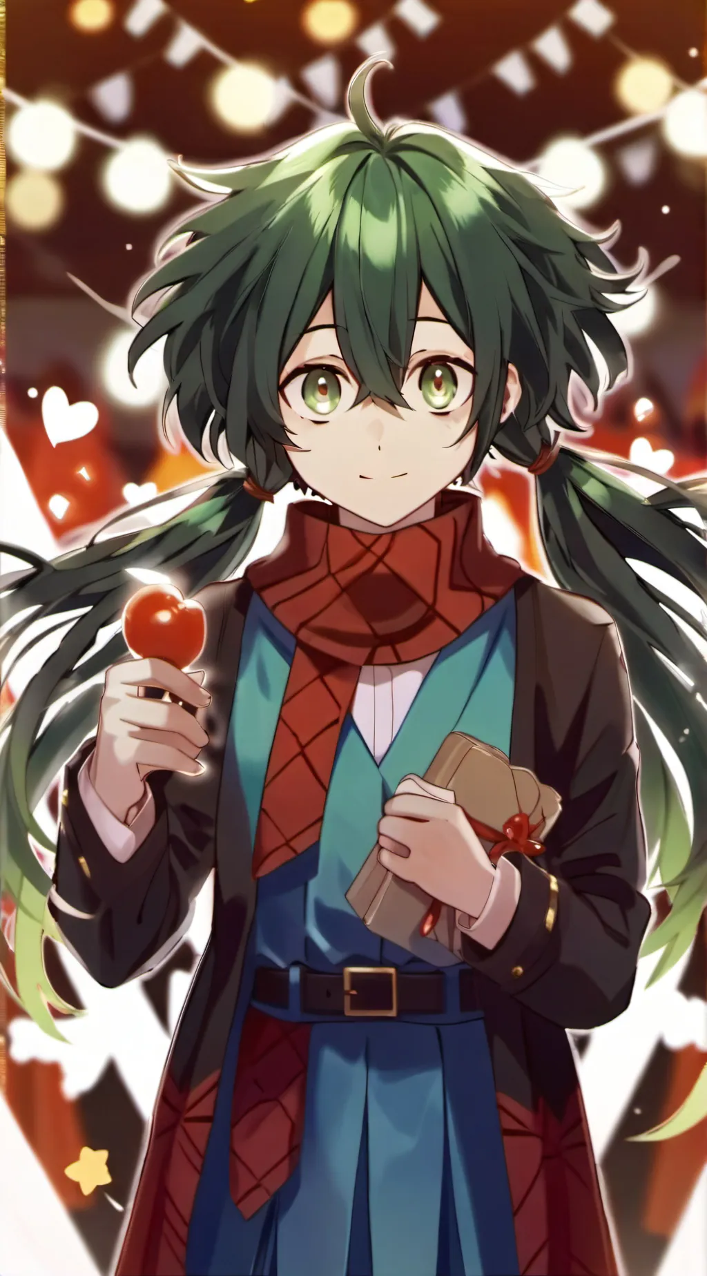 ai character: Mha and doors background