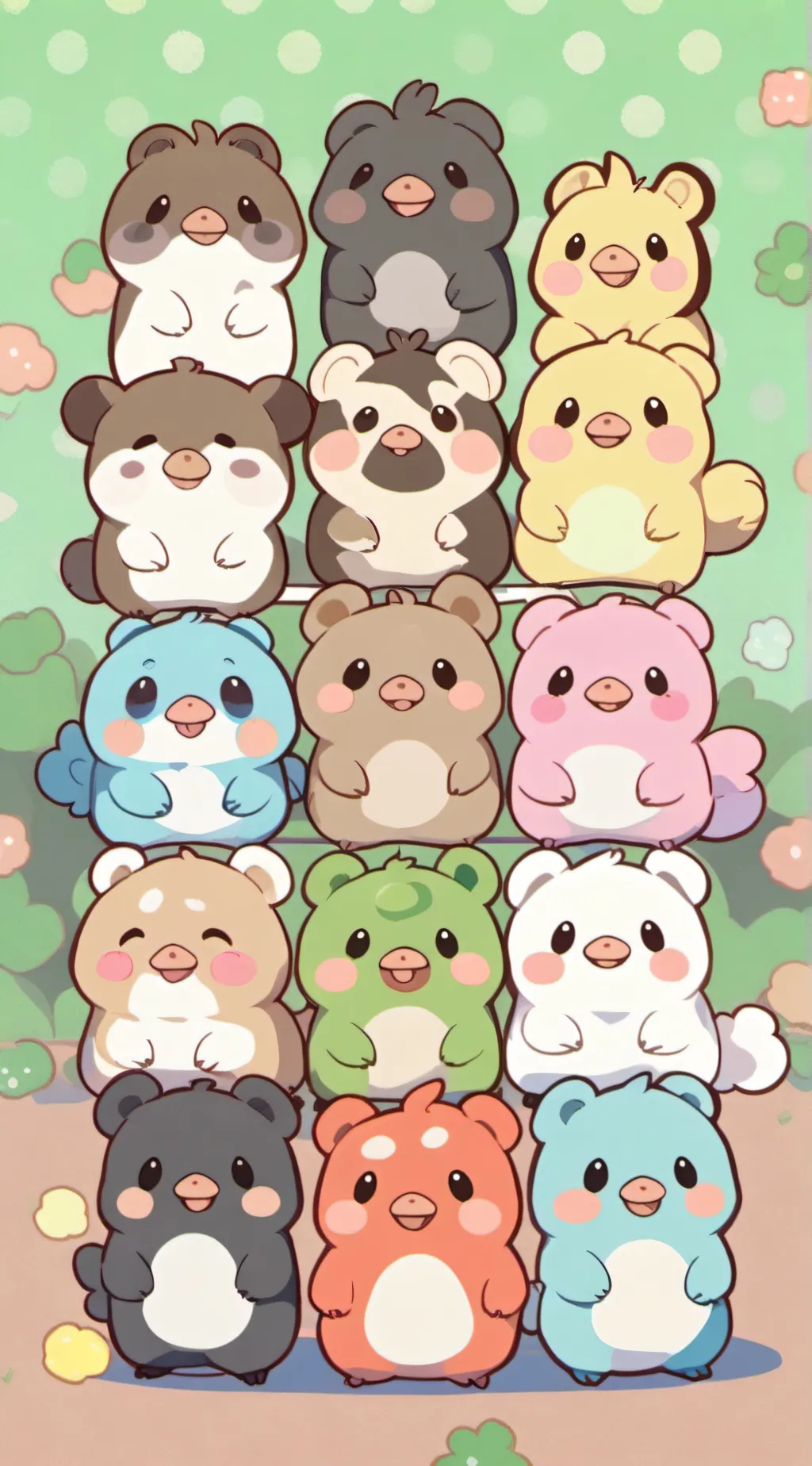 ai character: Dogday background