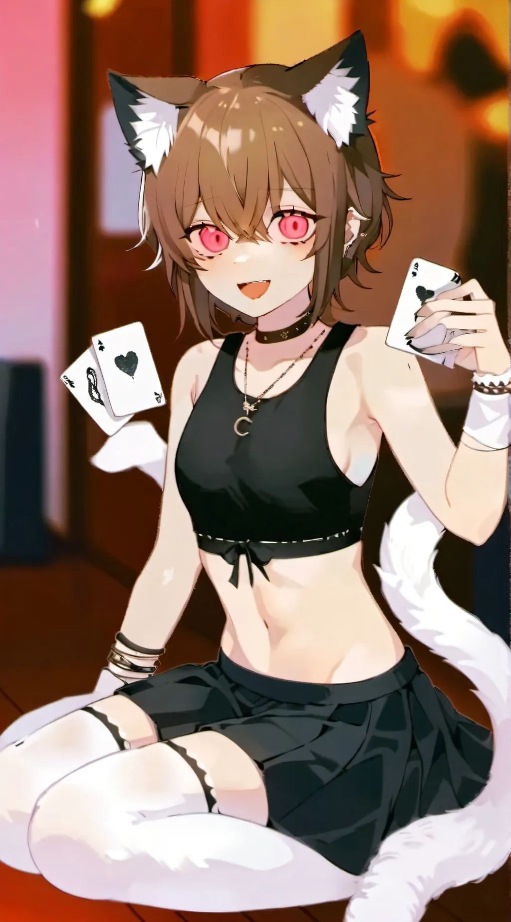 ai character: Felix  background