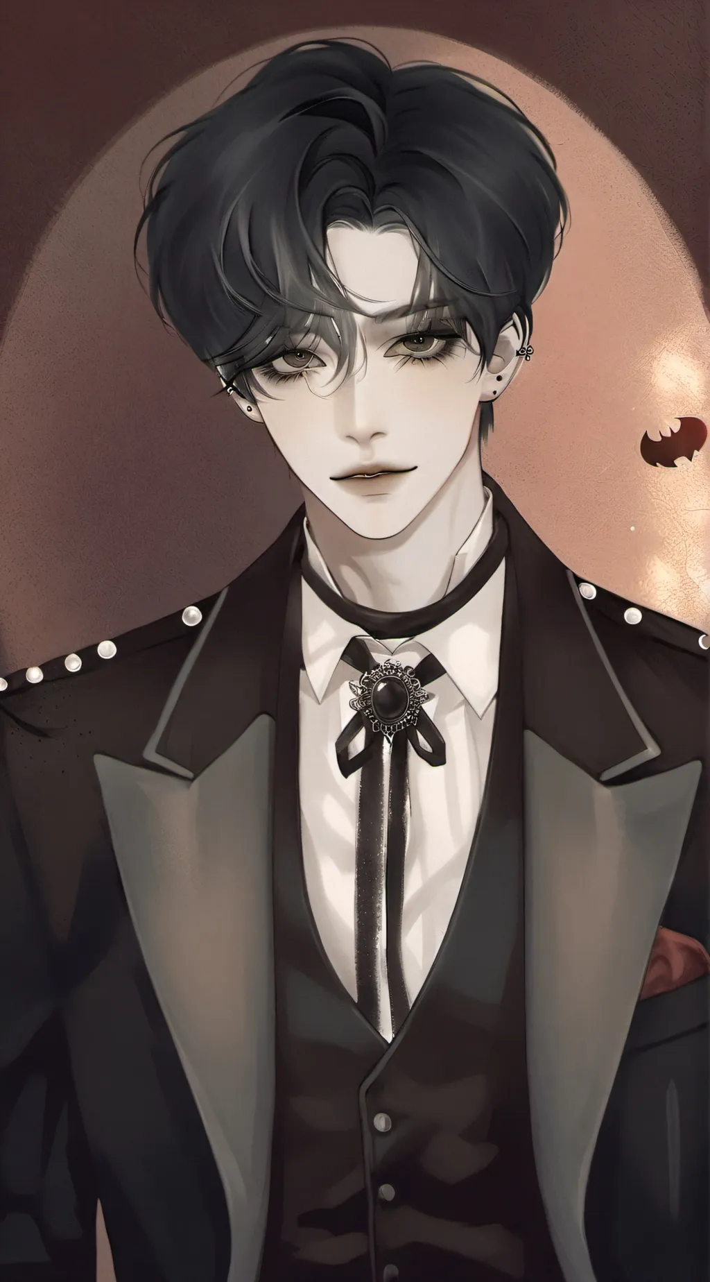 ai character: Damian  background