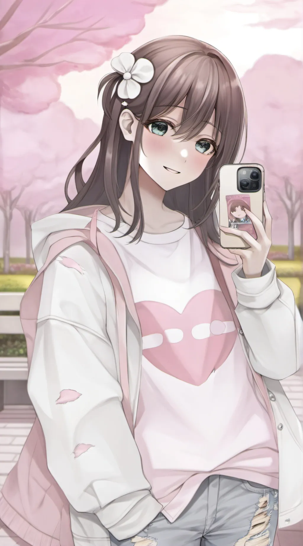 ai character: Koyomi Fushiguro background