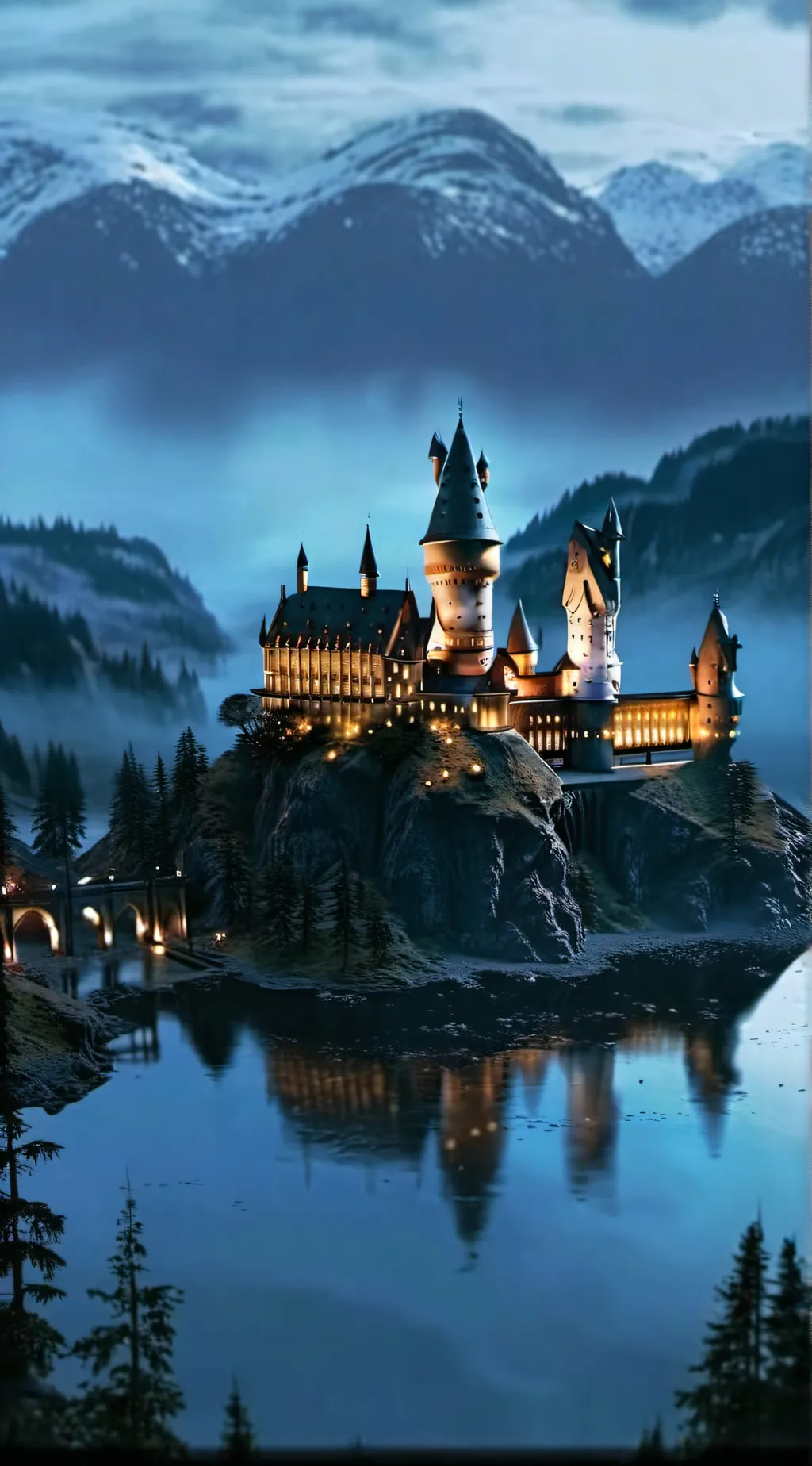 ai character: hogwarts school🧙 background