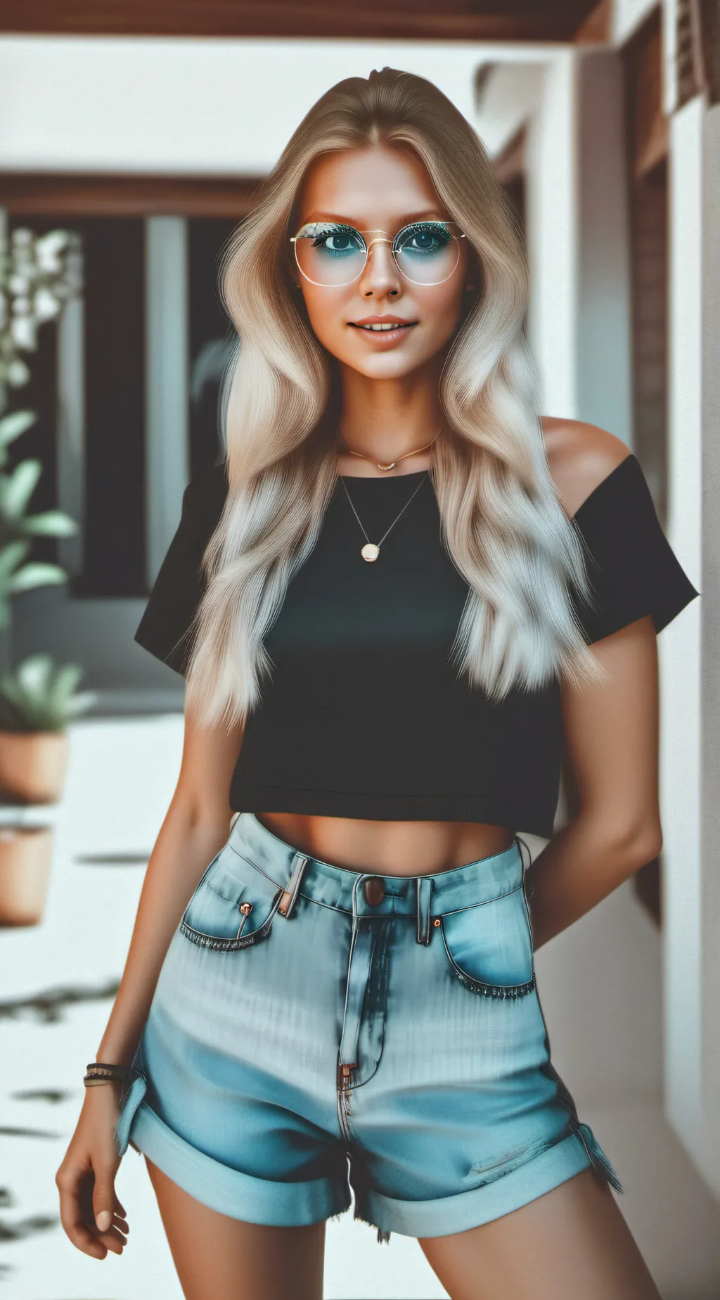 ai character: lola  background