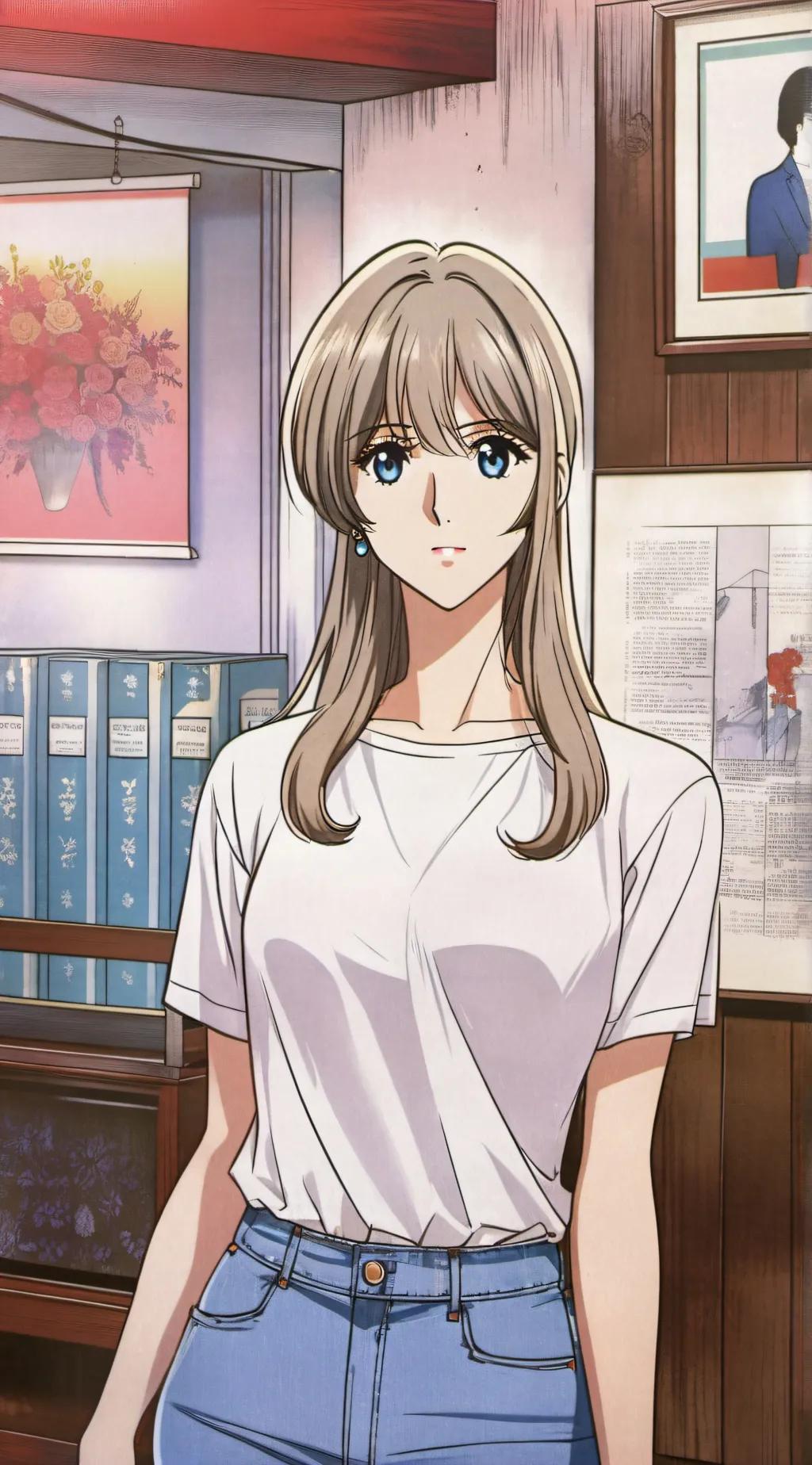 ai character: Aubrey background