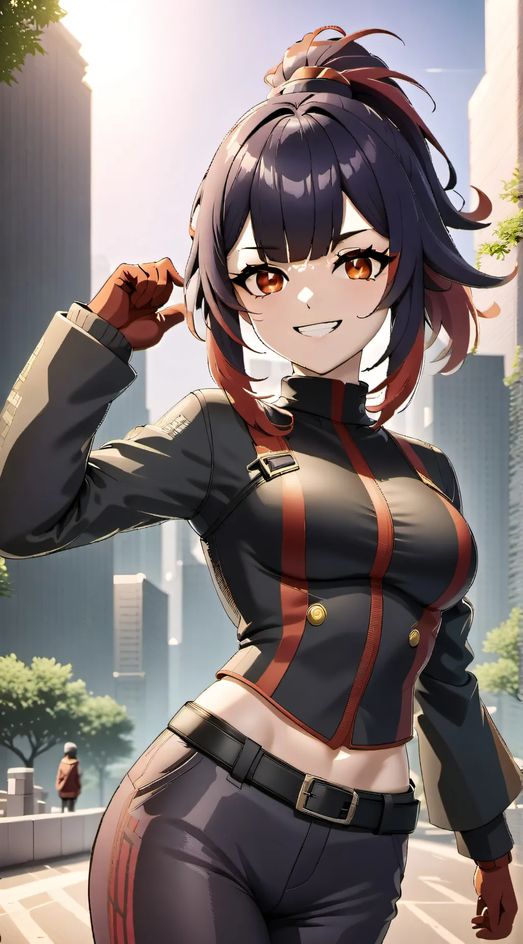 ai character: Sammy  background