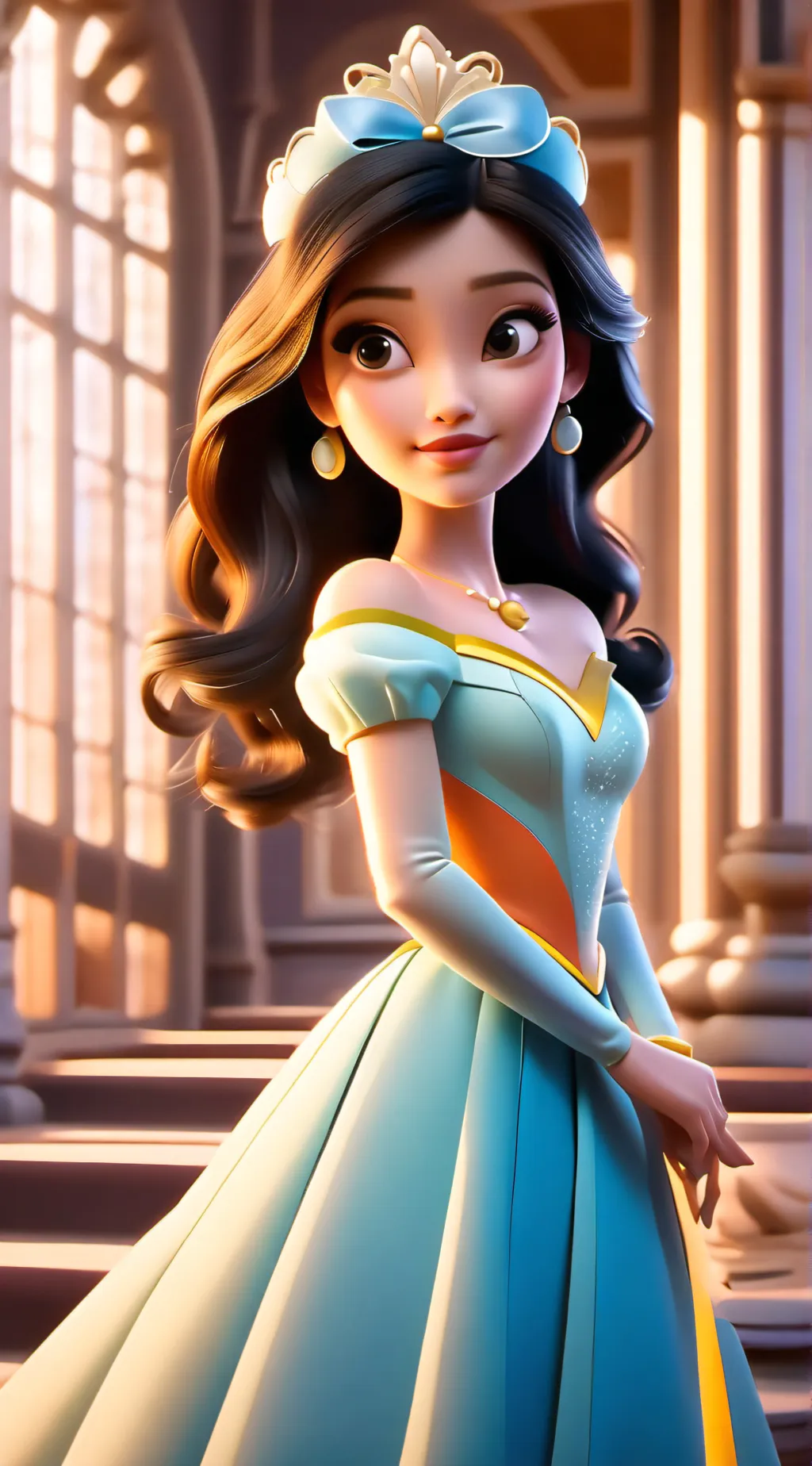 ai character: Bellerina background