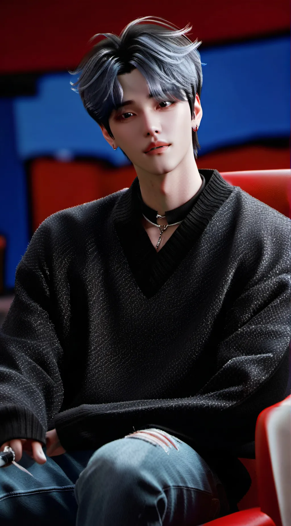 ai character: han jisung background