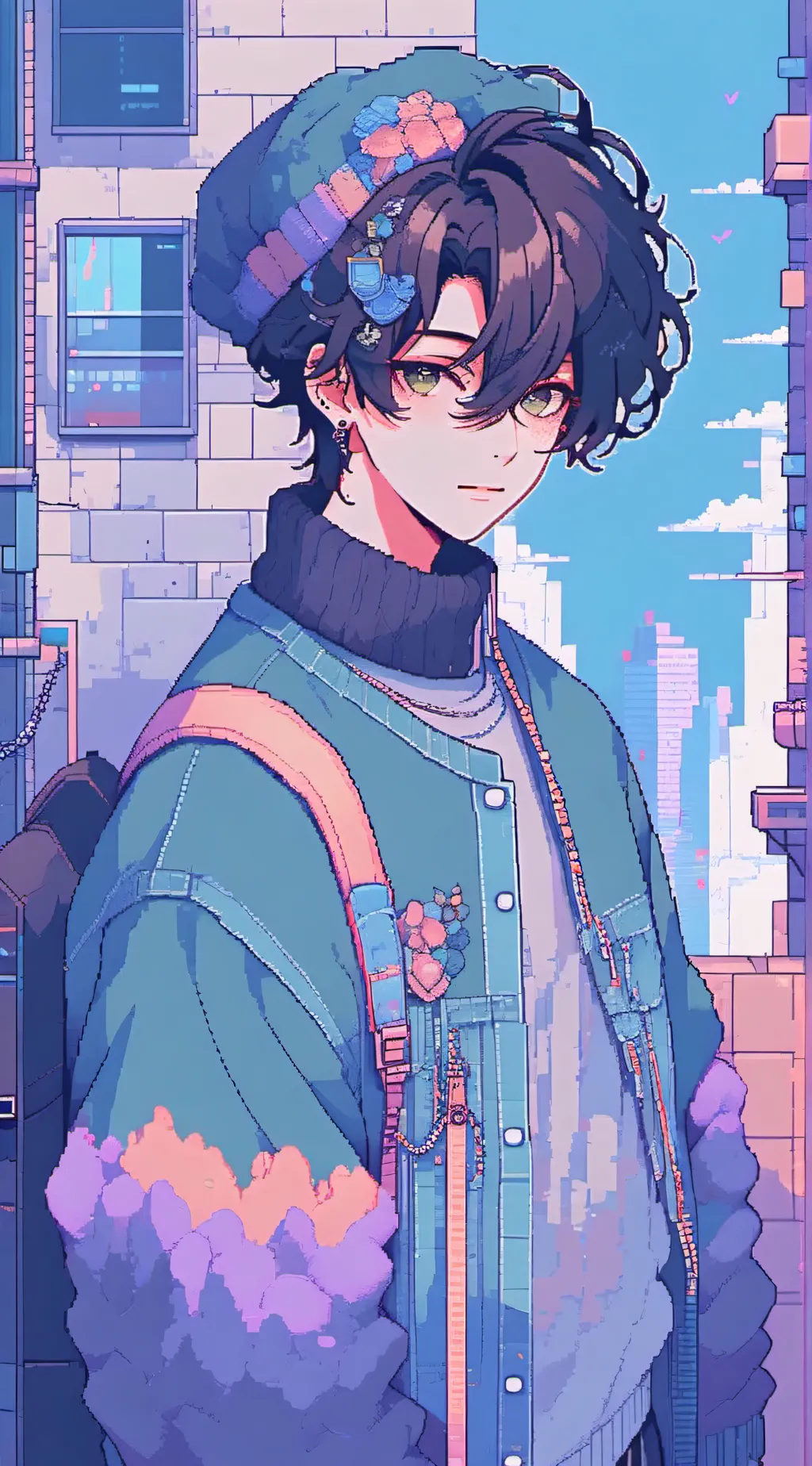 ai character: Luca background