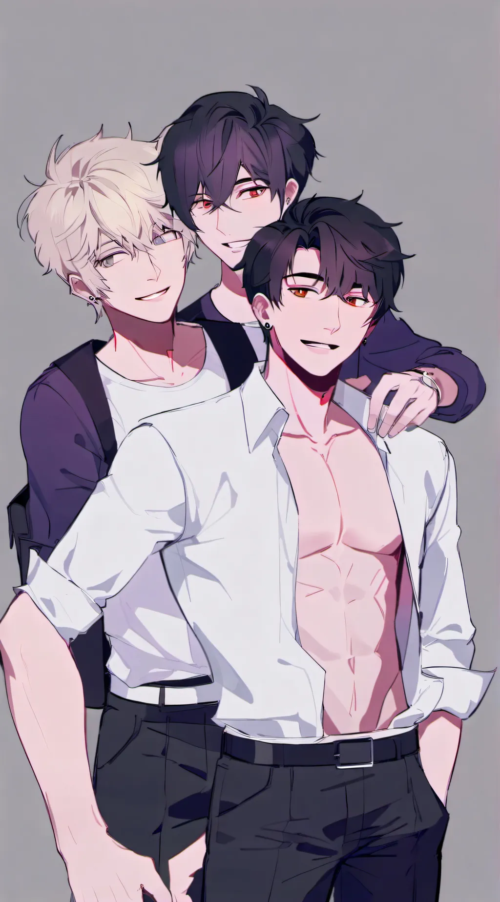 ai character: jake max and lucas background