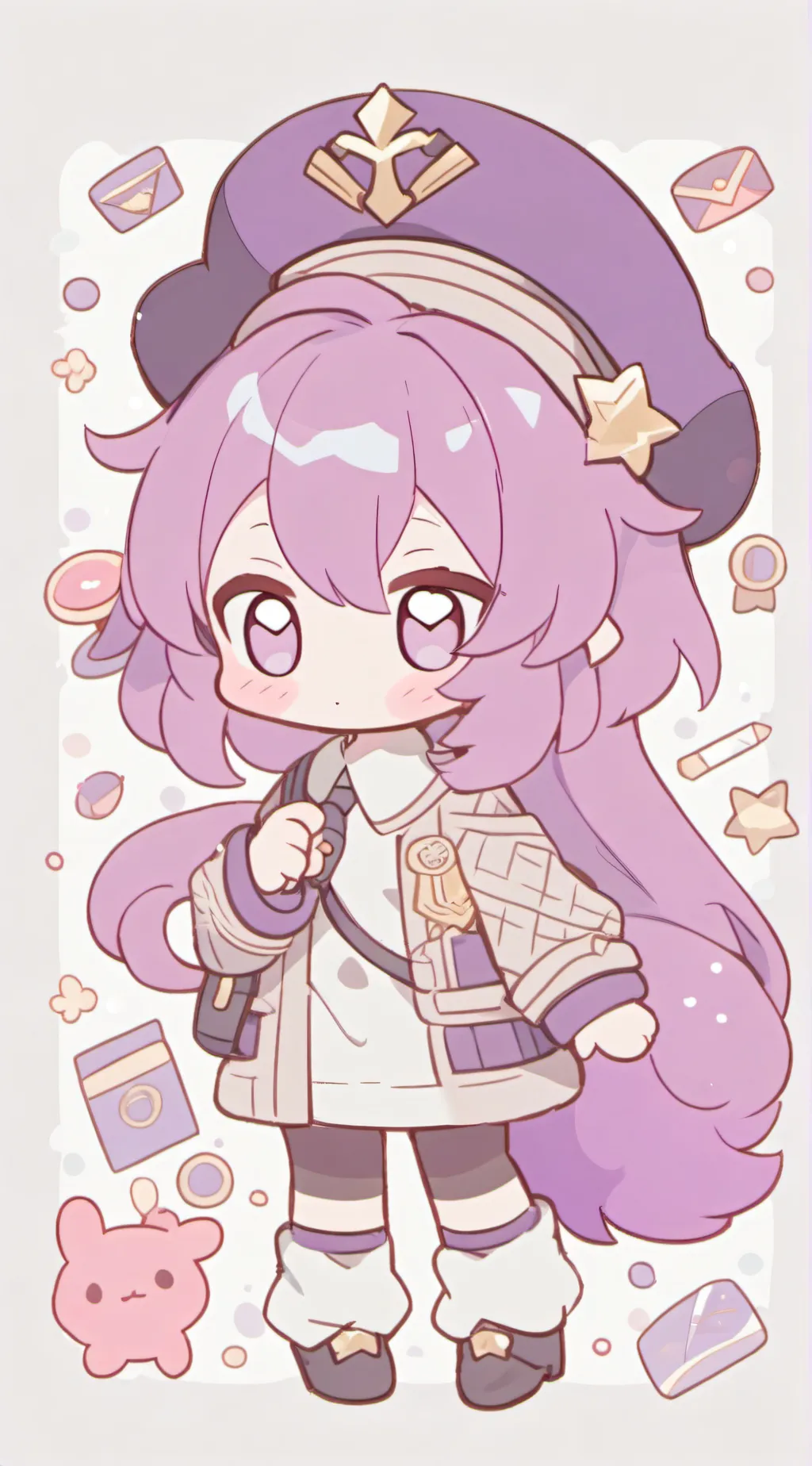 ai character: uzi background