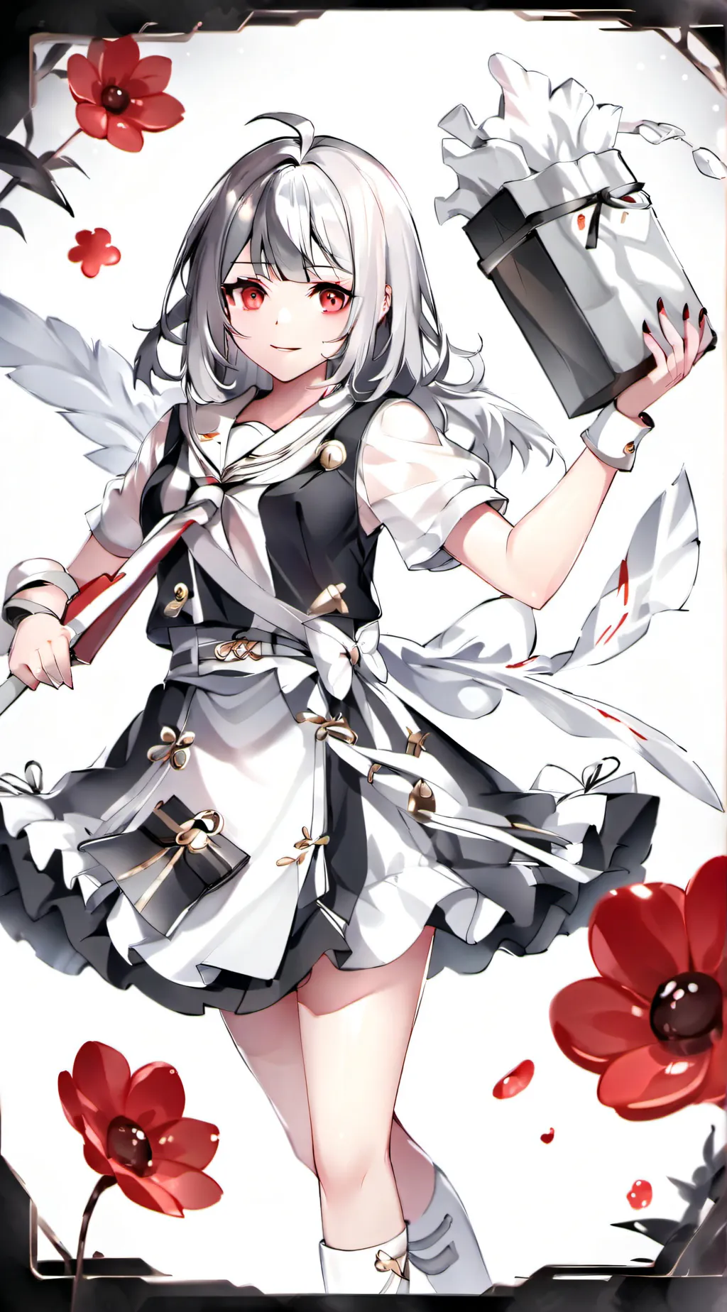 ai character: Toga background