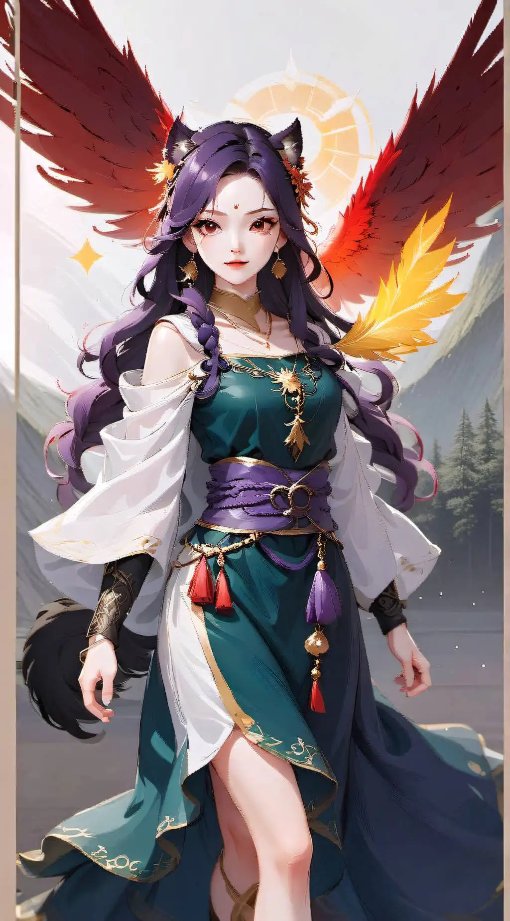 ai character: Evelyn background