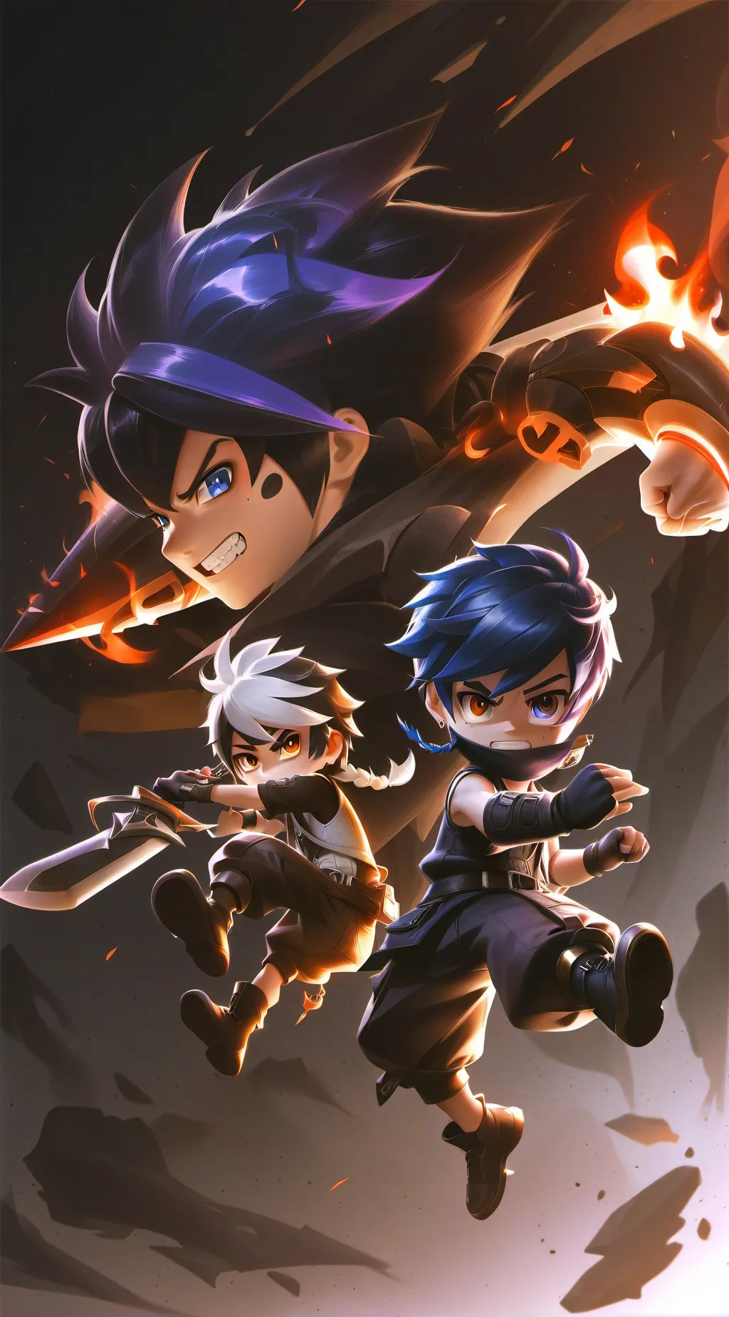 ai character: smg34 background