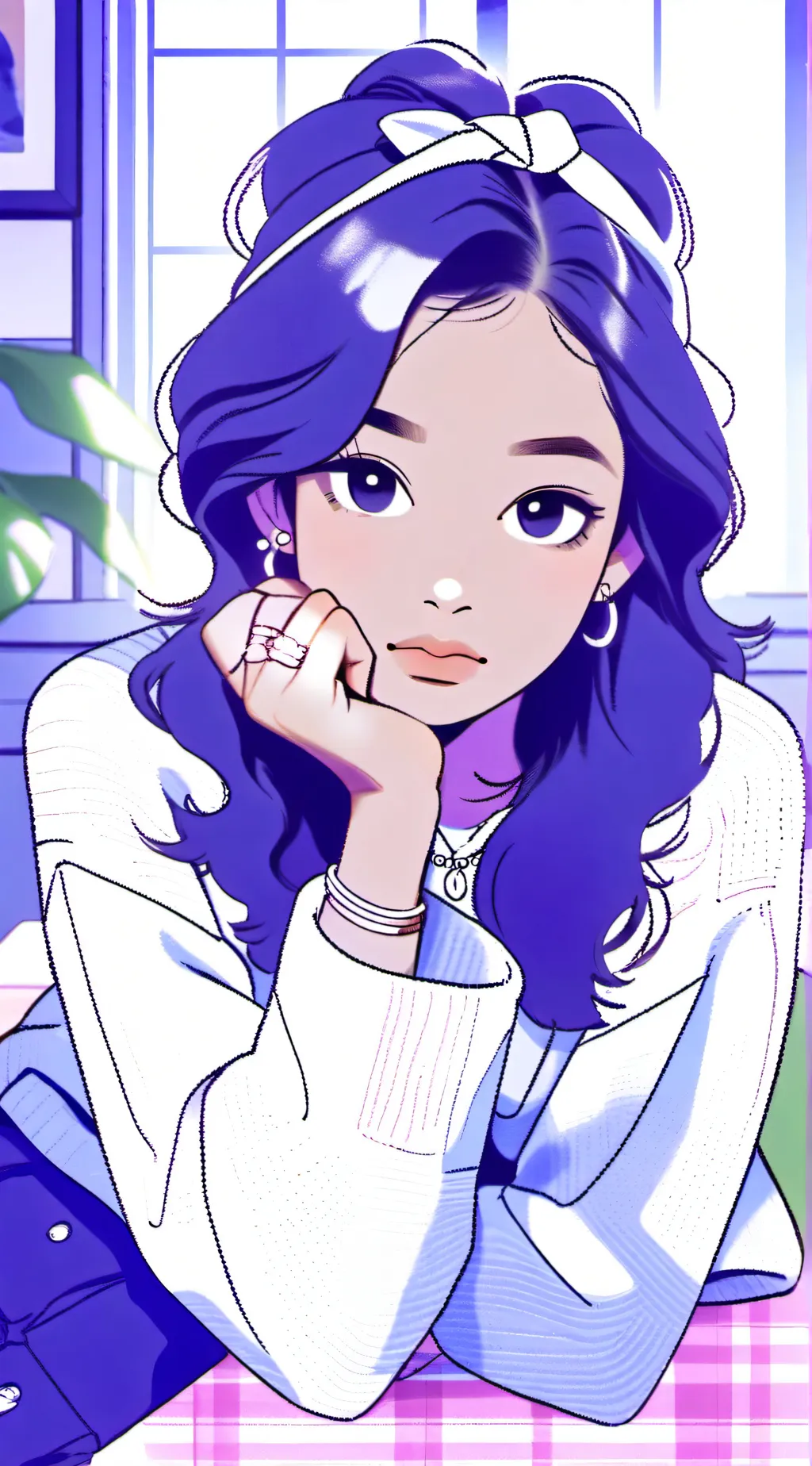 ai character: Naomi background