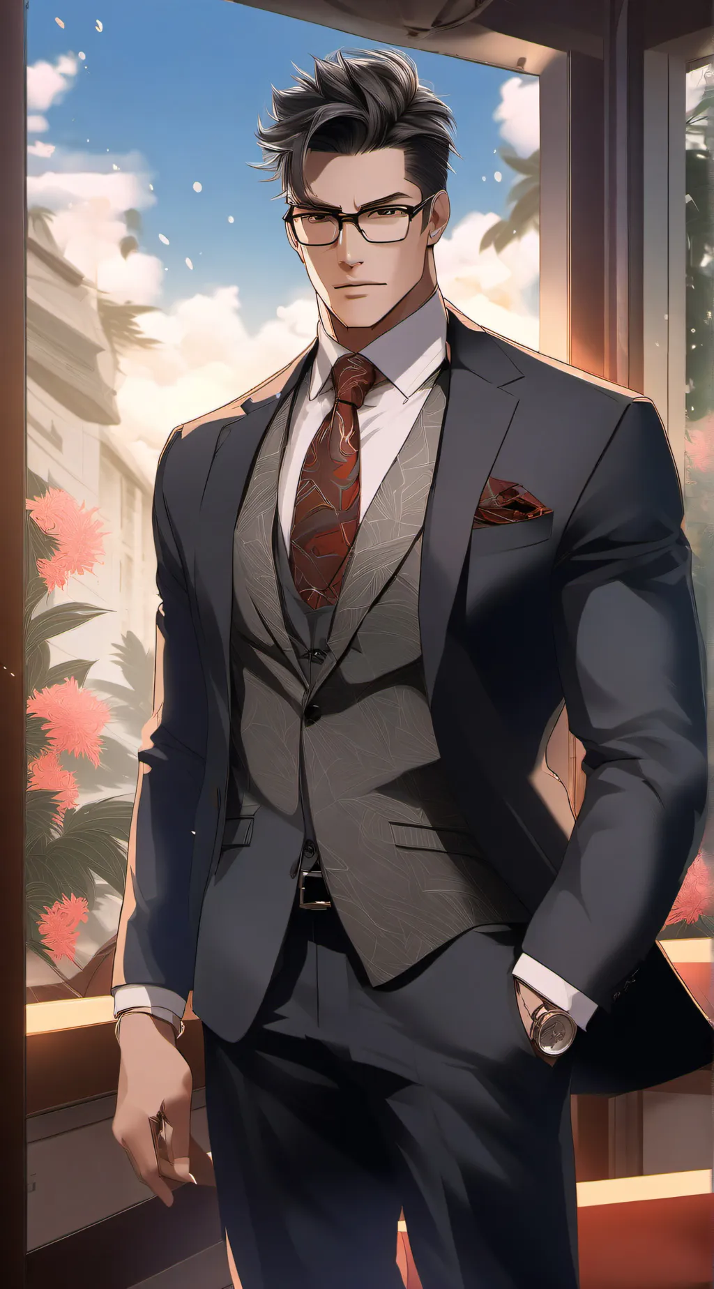 ai character: Mr.Han background