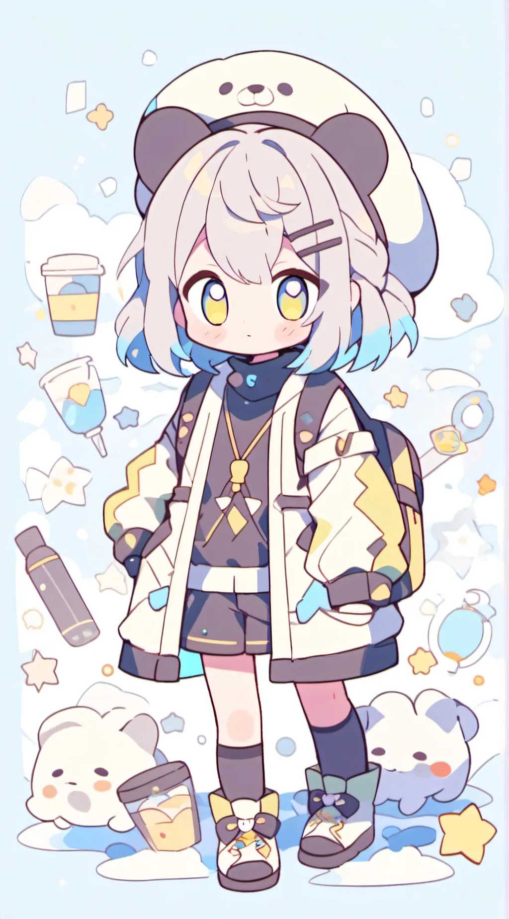 ai character: Vox (for simps :3) background