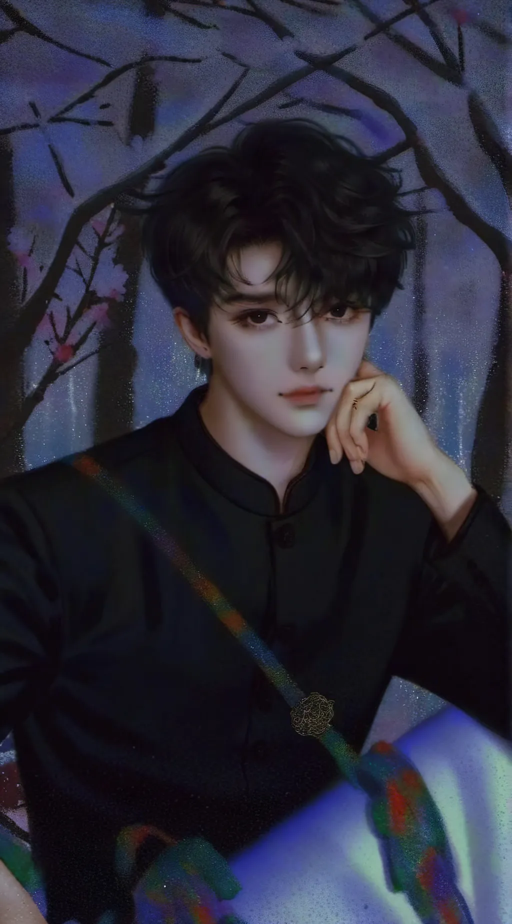 ai character: Luke  background