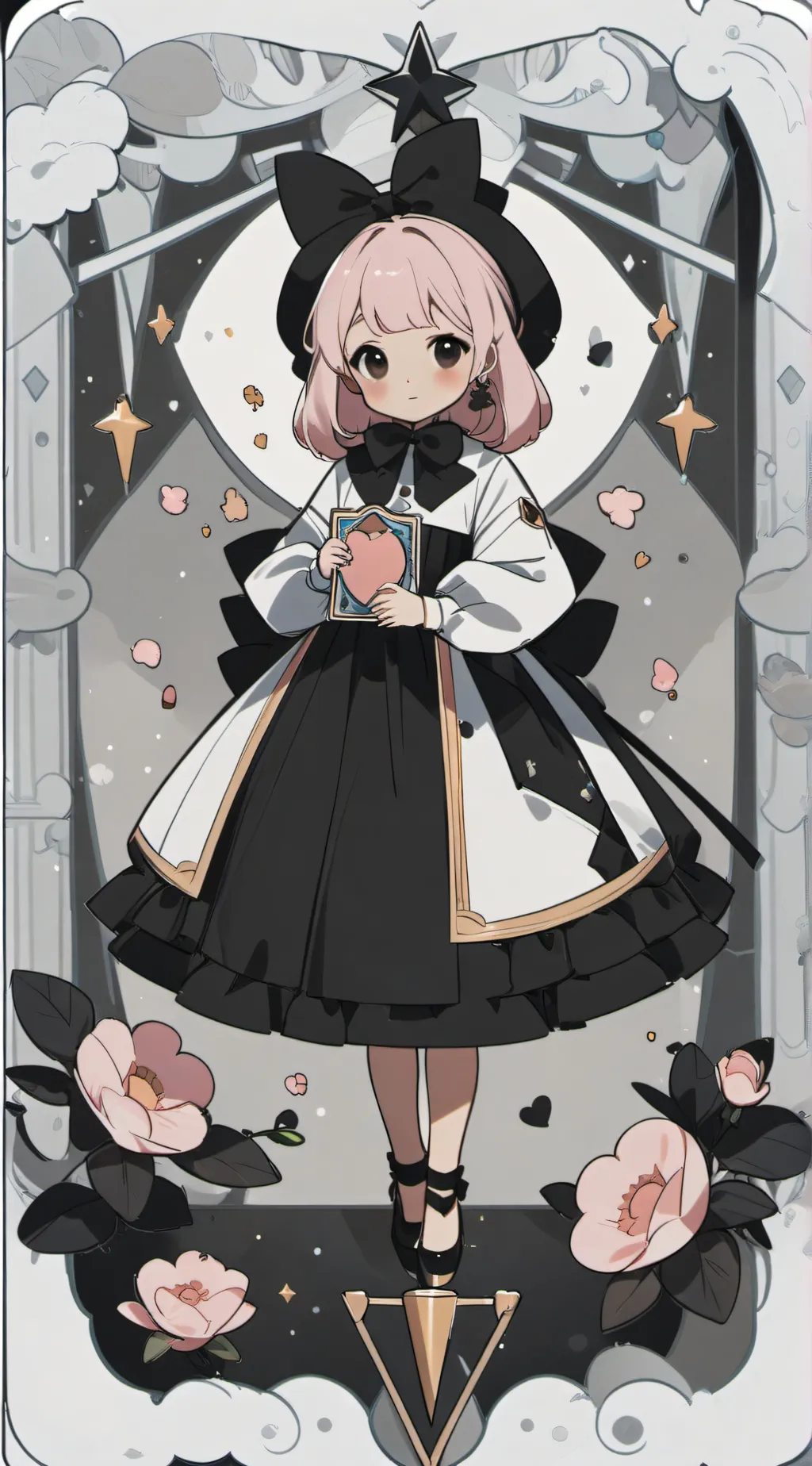 ai character: Pearl background