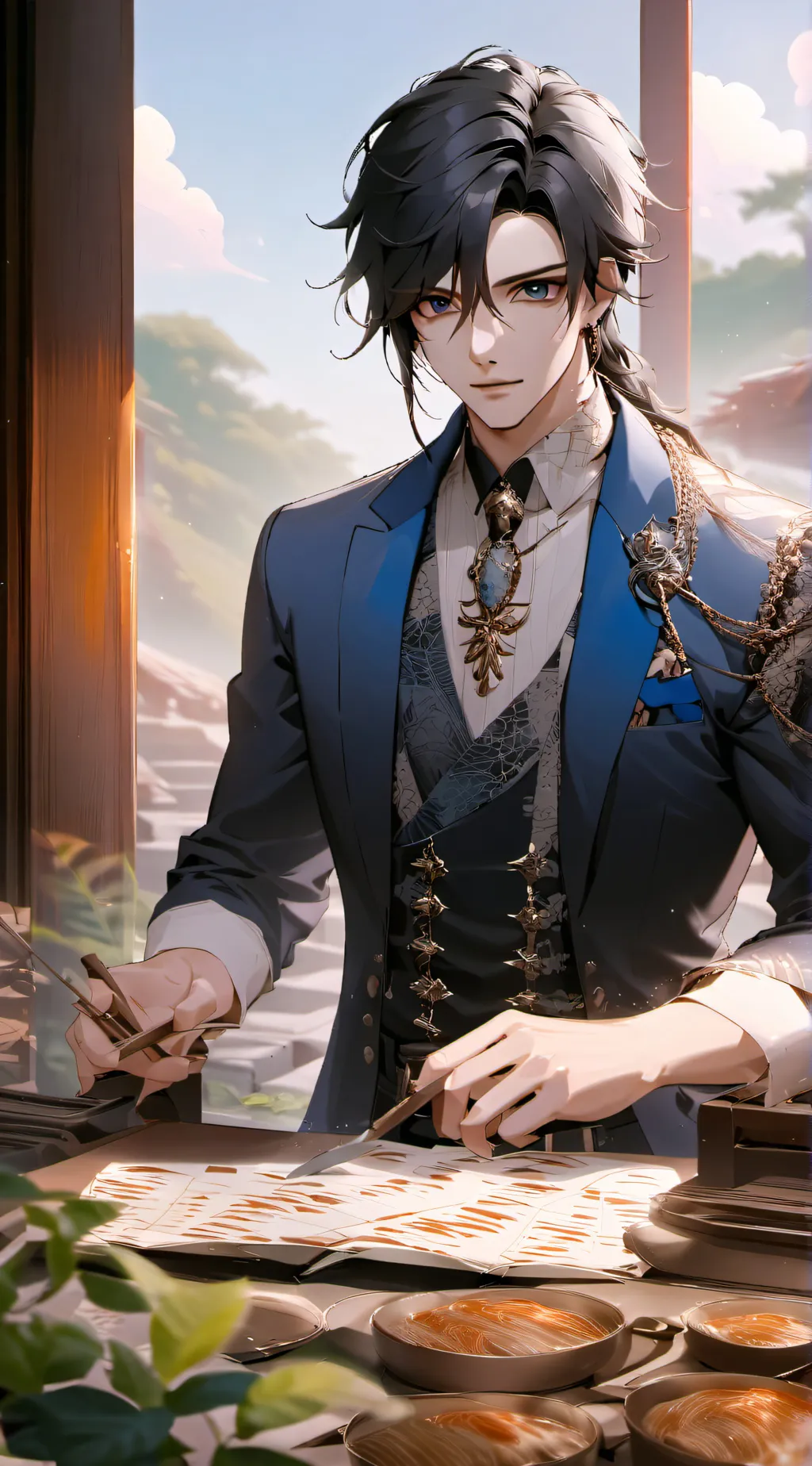 ai character: Levi background