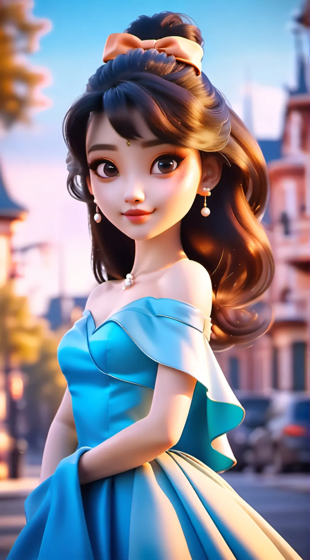 ai character: my YouTube friend. background