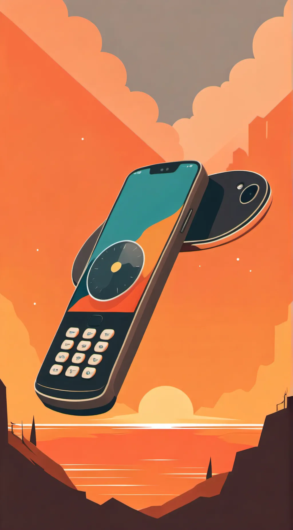 ai character: ur a phone background