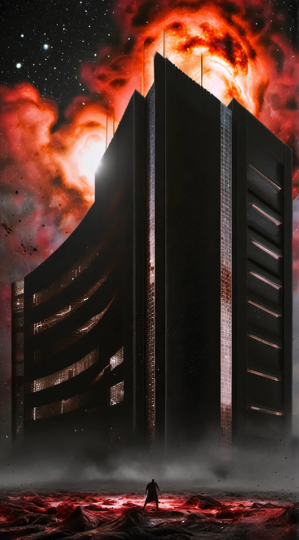 ai character: Hazbin Hotël  background