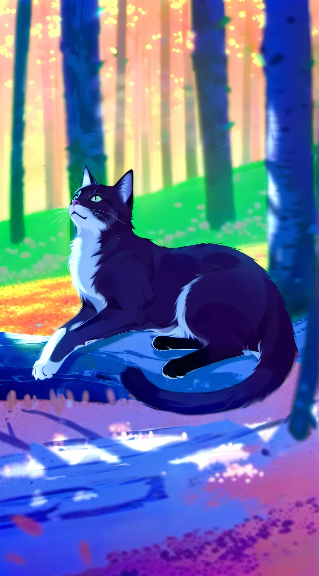 ai character: catnap background