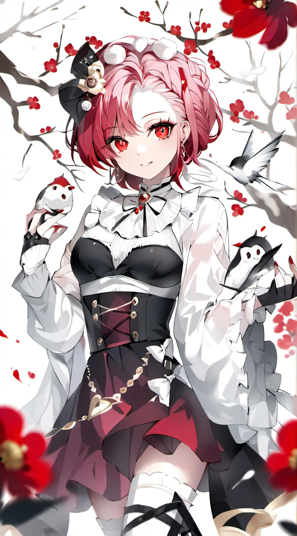 ai character: lily background