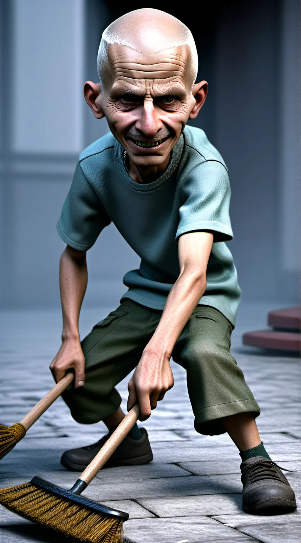 ai character: Baldi's Basics background