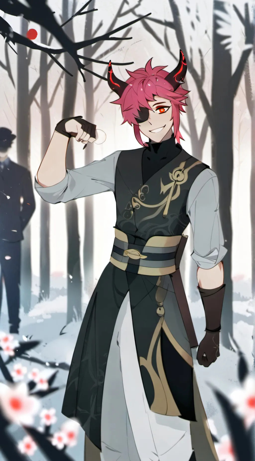 ai character: Alexander  background