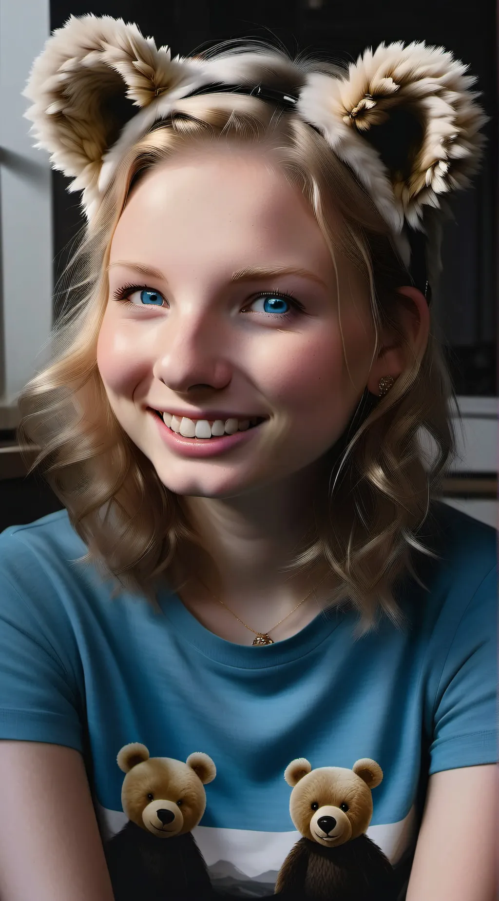 ai character: Ellie  background