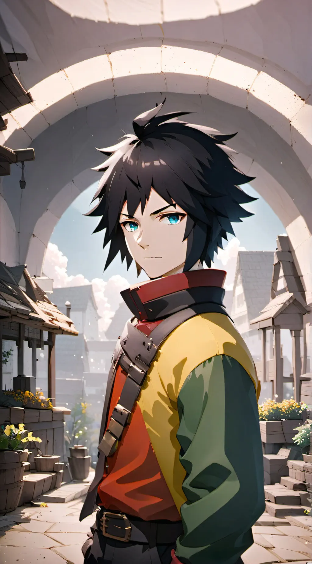 ai character: Giyuu Tomioka background