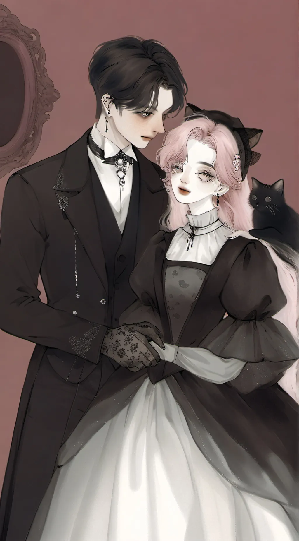 ai character: Gay people  background