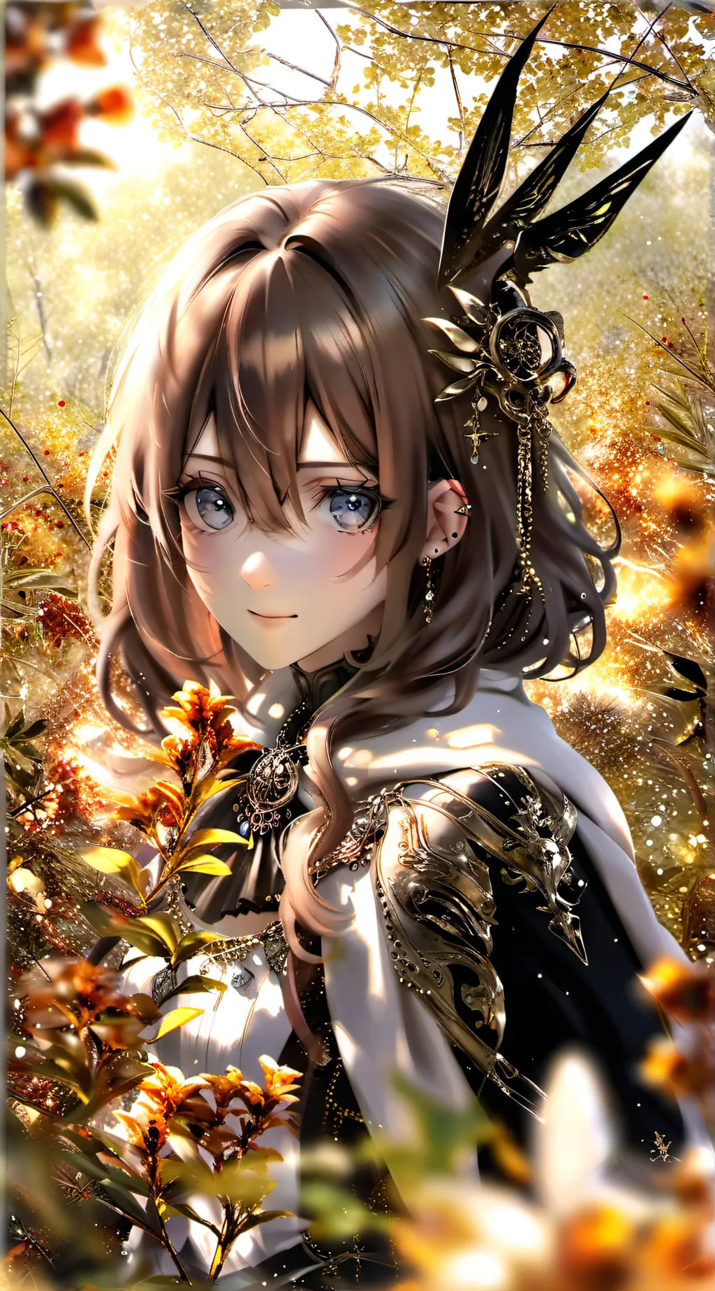 ai character: Summer background