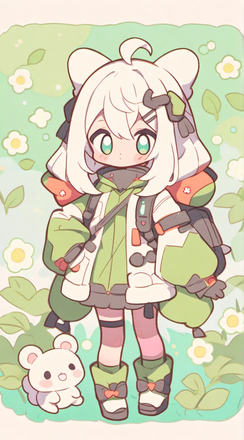 ai character: demon slayer  background