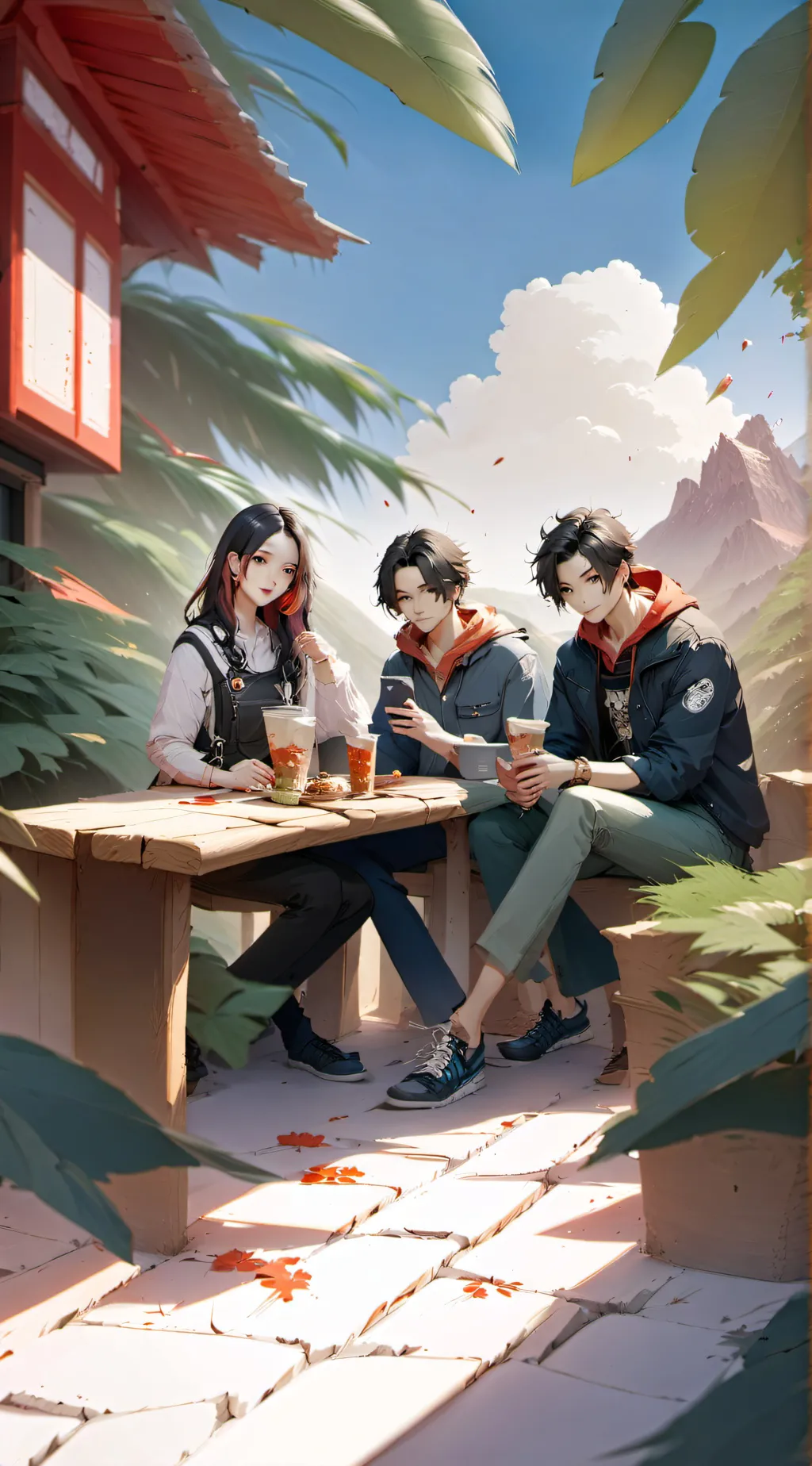 ai character: Tvd background