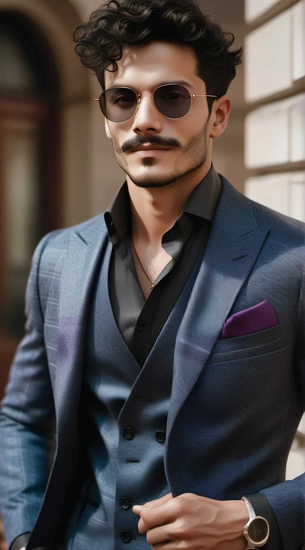 ai character: Luke background