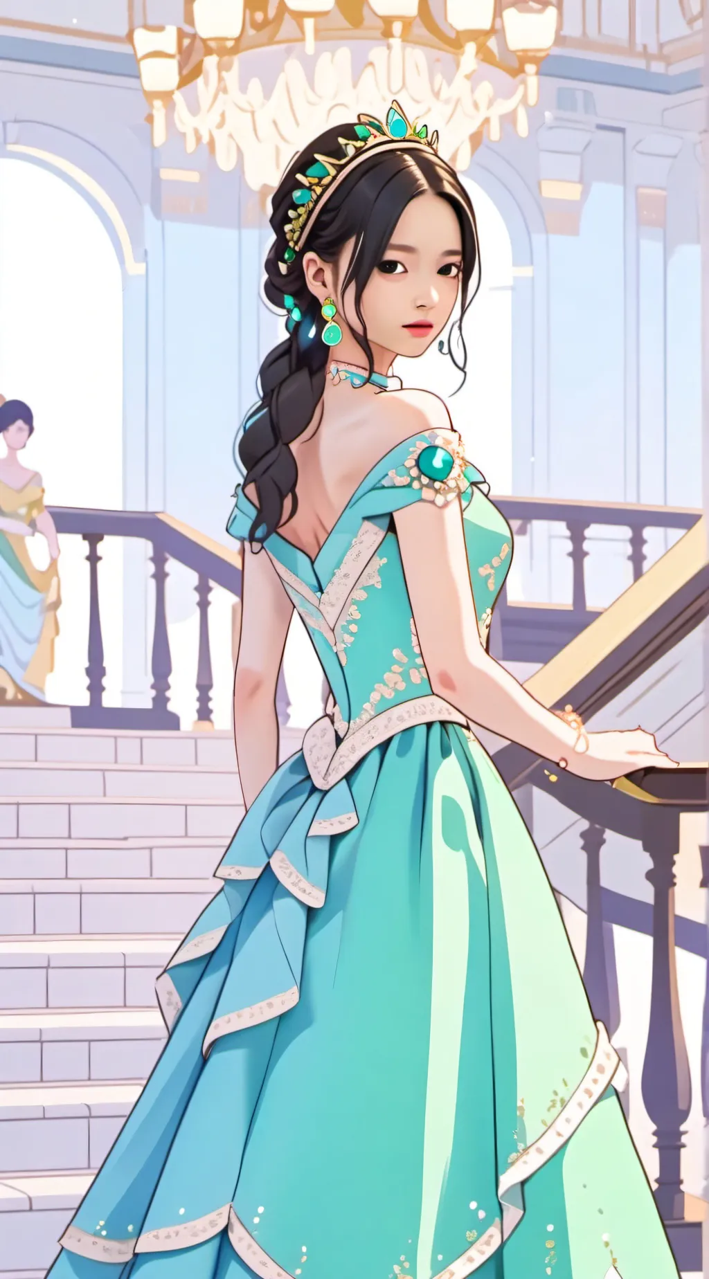 ai character: Babymonster background