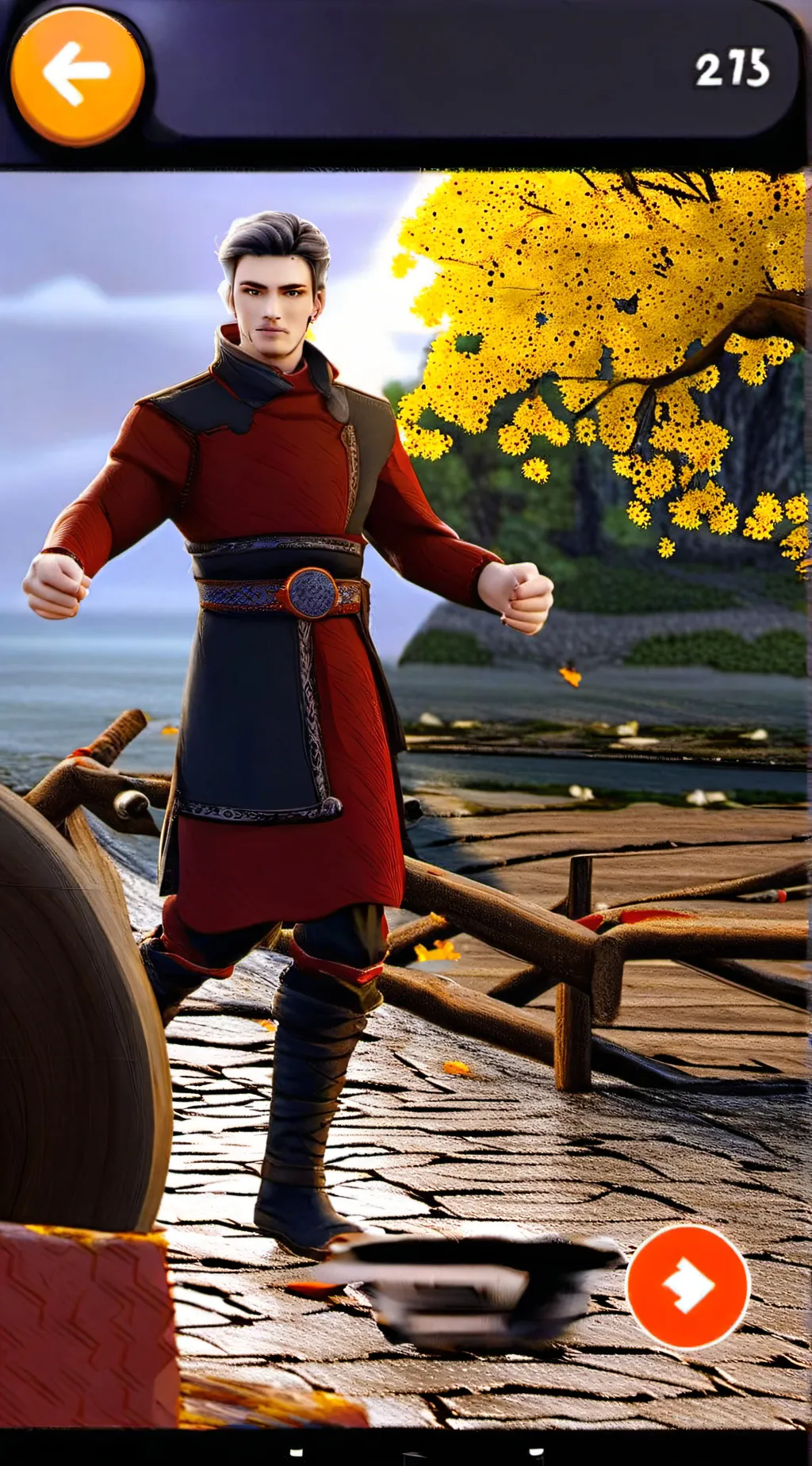 ai character: Șerban background