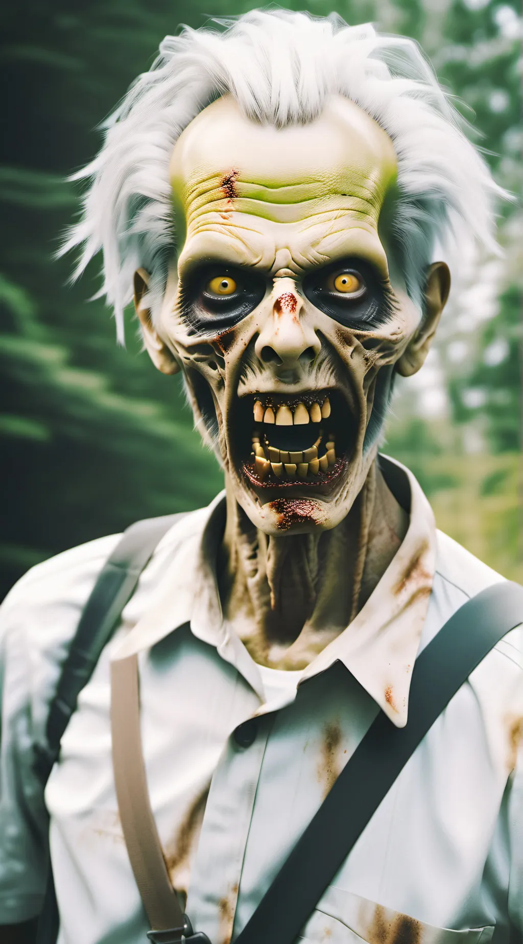 ai character: Zombo apocalypse  background