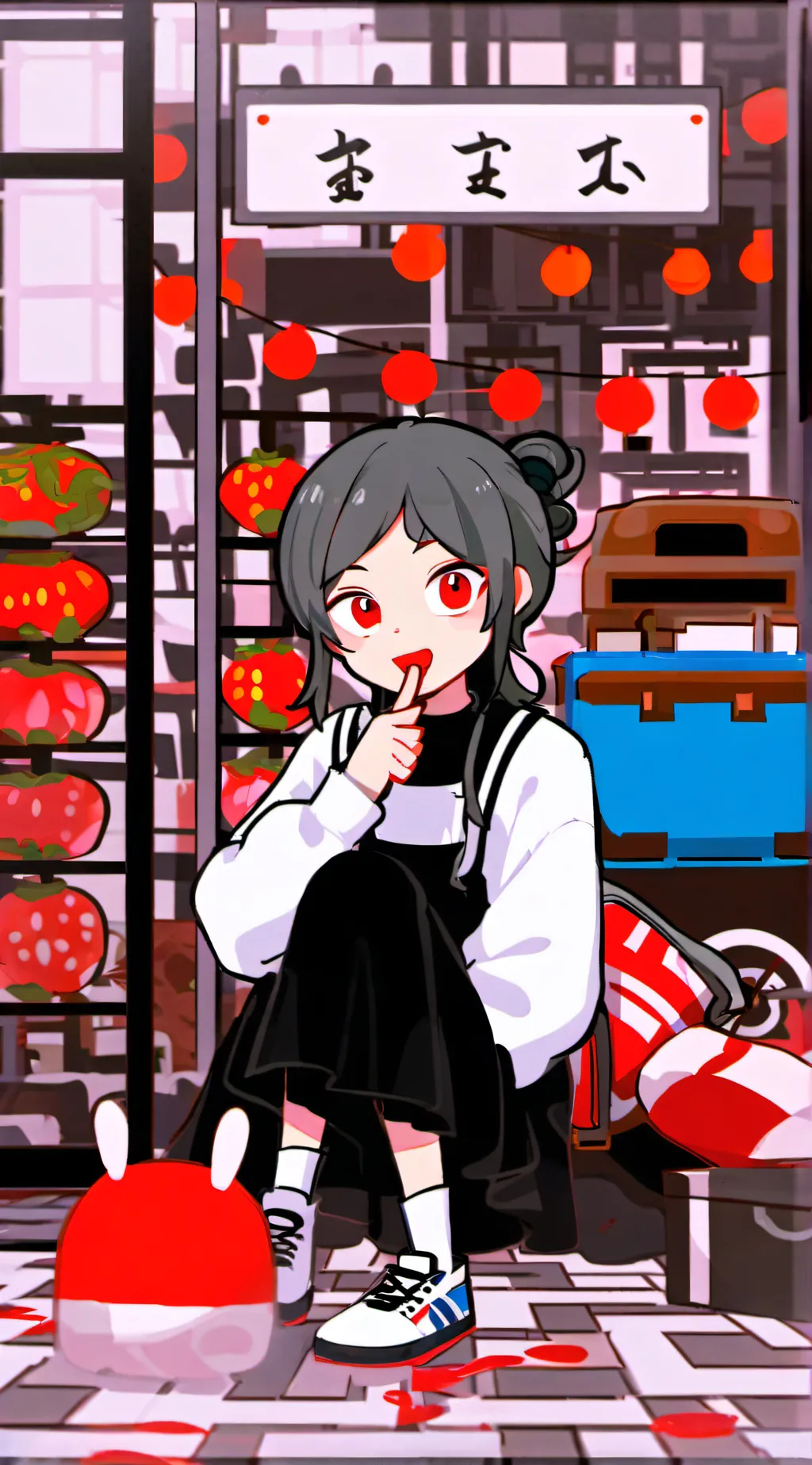 ai character: Ash Aishwarya background