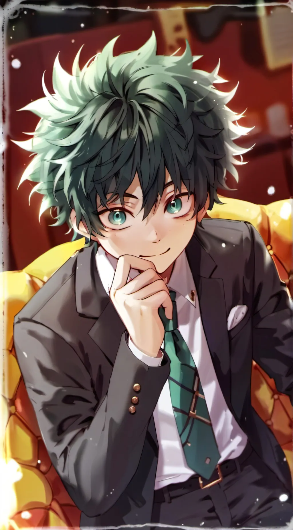 ai character: izuku background