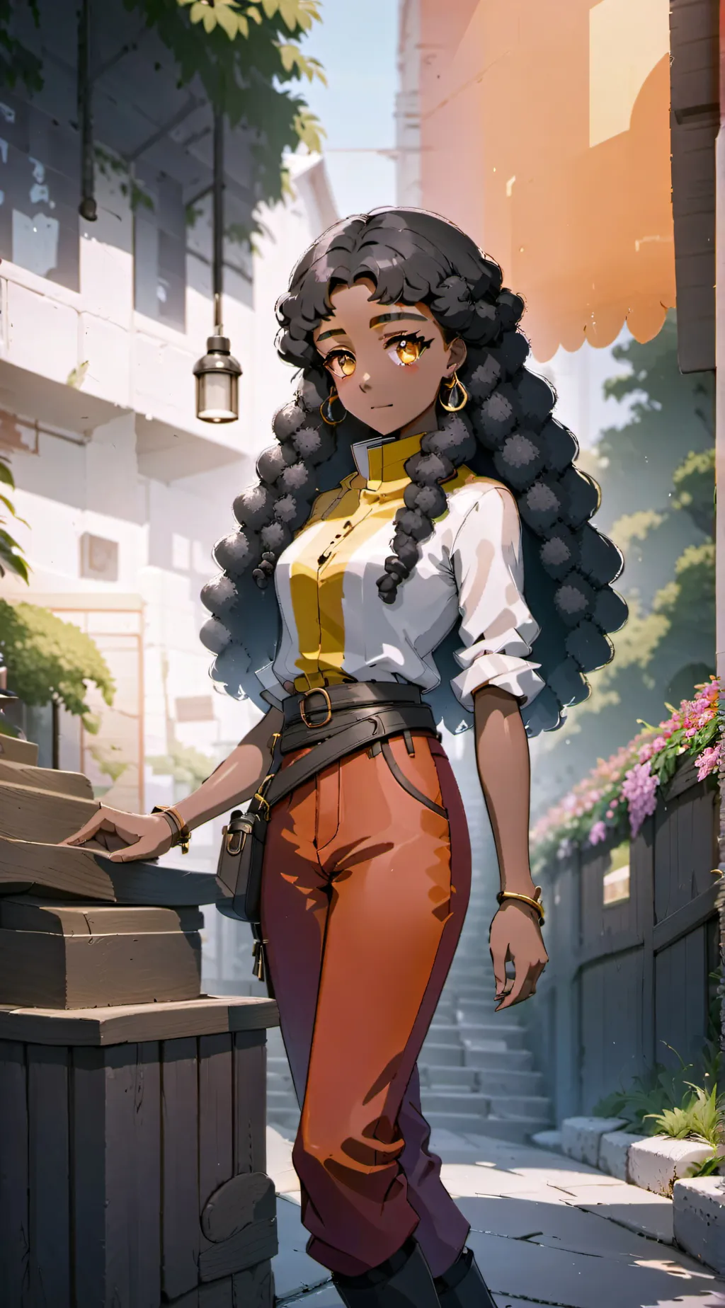 ai character: Makena background